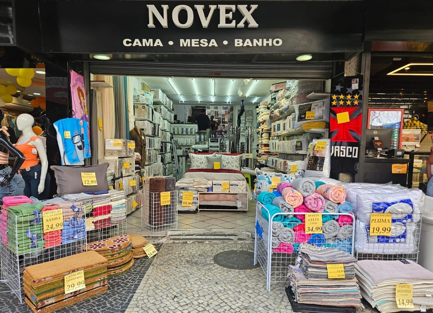 Fachada da Novex Decora em Duque de Caxias