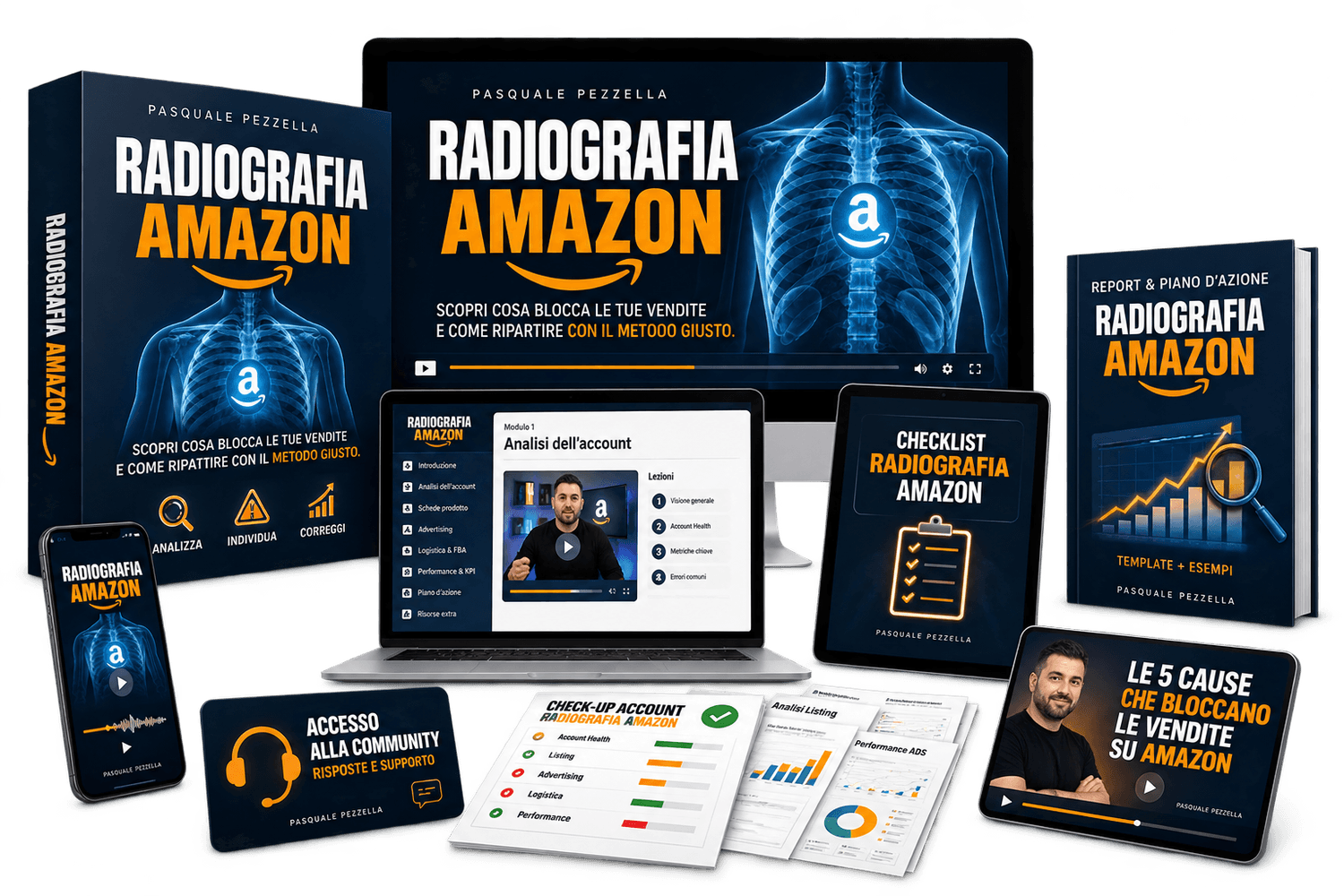 Radiografia Amazon — il percorso completo: caso studio, checklist, report e piano d'azione