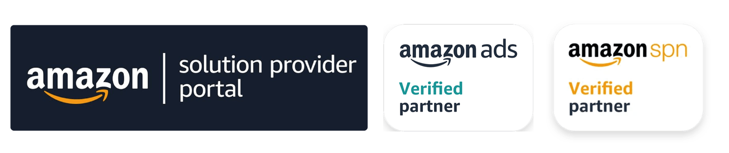 Partner ufficiale Amazon: Solution Provider Portal, Amazon Ads Verified Partner, Amazon SPN Verified Partner
