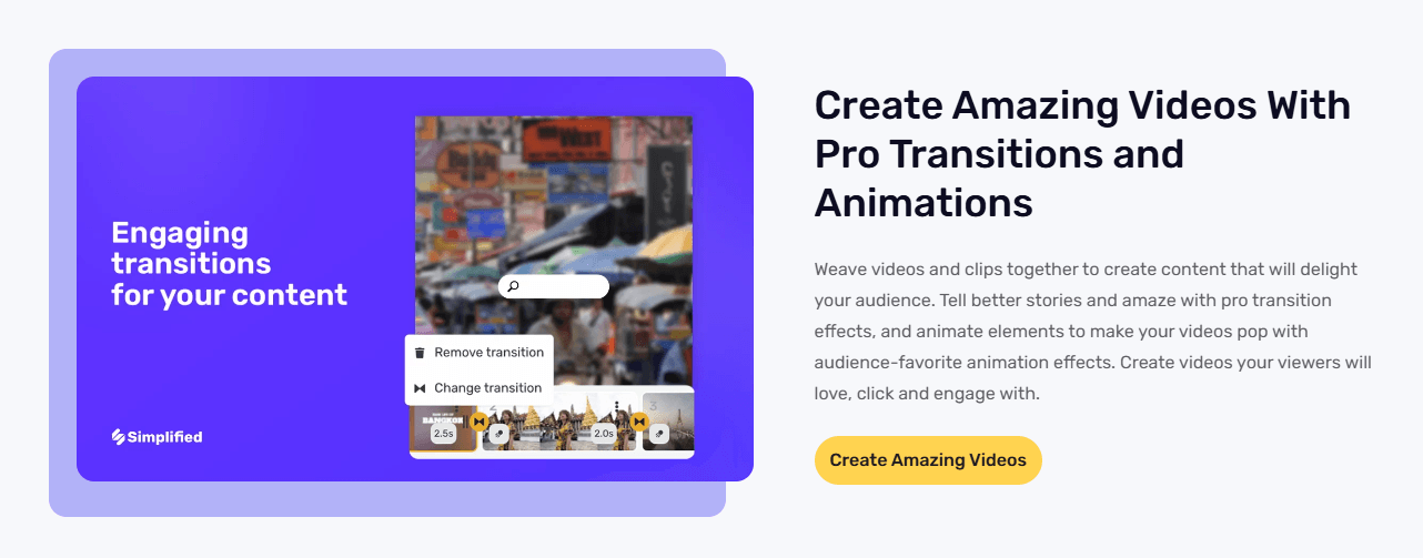Create Amazing Videos With Pro Transitions and Animations