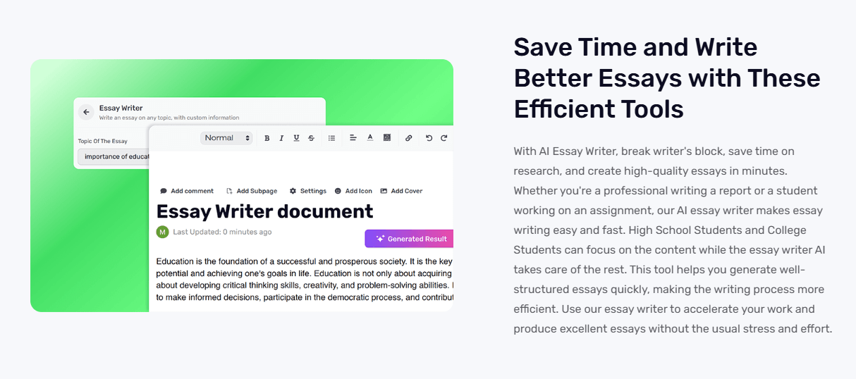 Save Time and Write Better Essays with These Efficient Tools