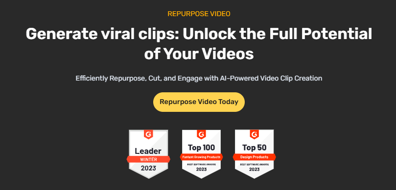 Generate viral clips Unlock the Full Potential of Your Videos