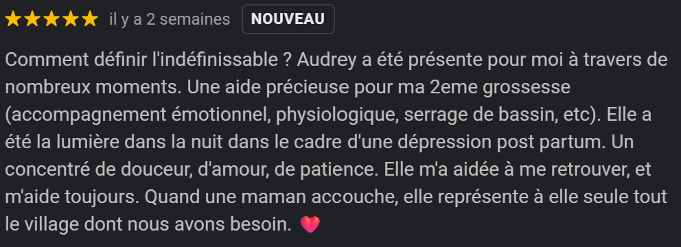 Avis grossesse