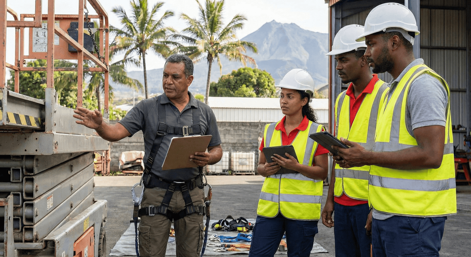 Formation Travail en hauteur - Port du harnais