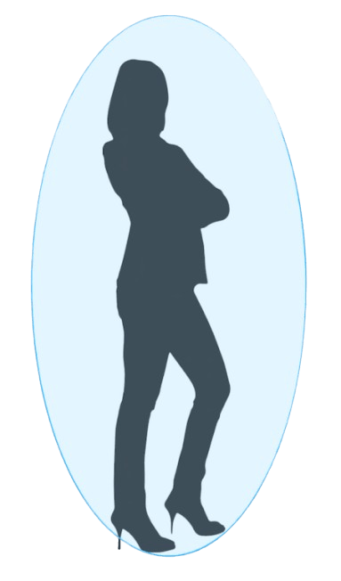 Femme qui démasque
