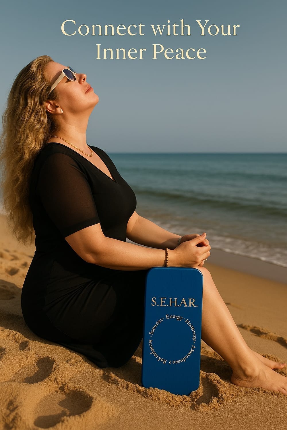 Sahar Mansour méditant avec le SadhuBoard – coaching énergétique et éveil corporel