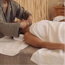 Aromatherapy massage booking page