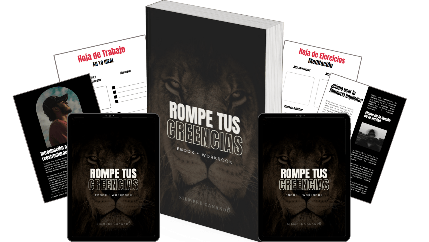 BONUS VIP - E-book + Workbook Listo Para Revender Rompe Tus Creencias