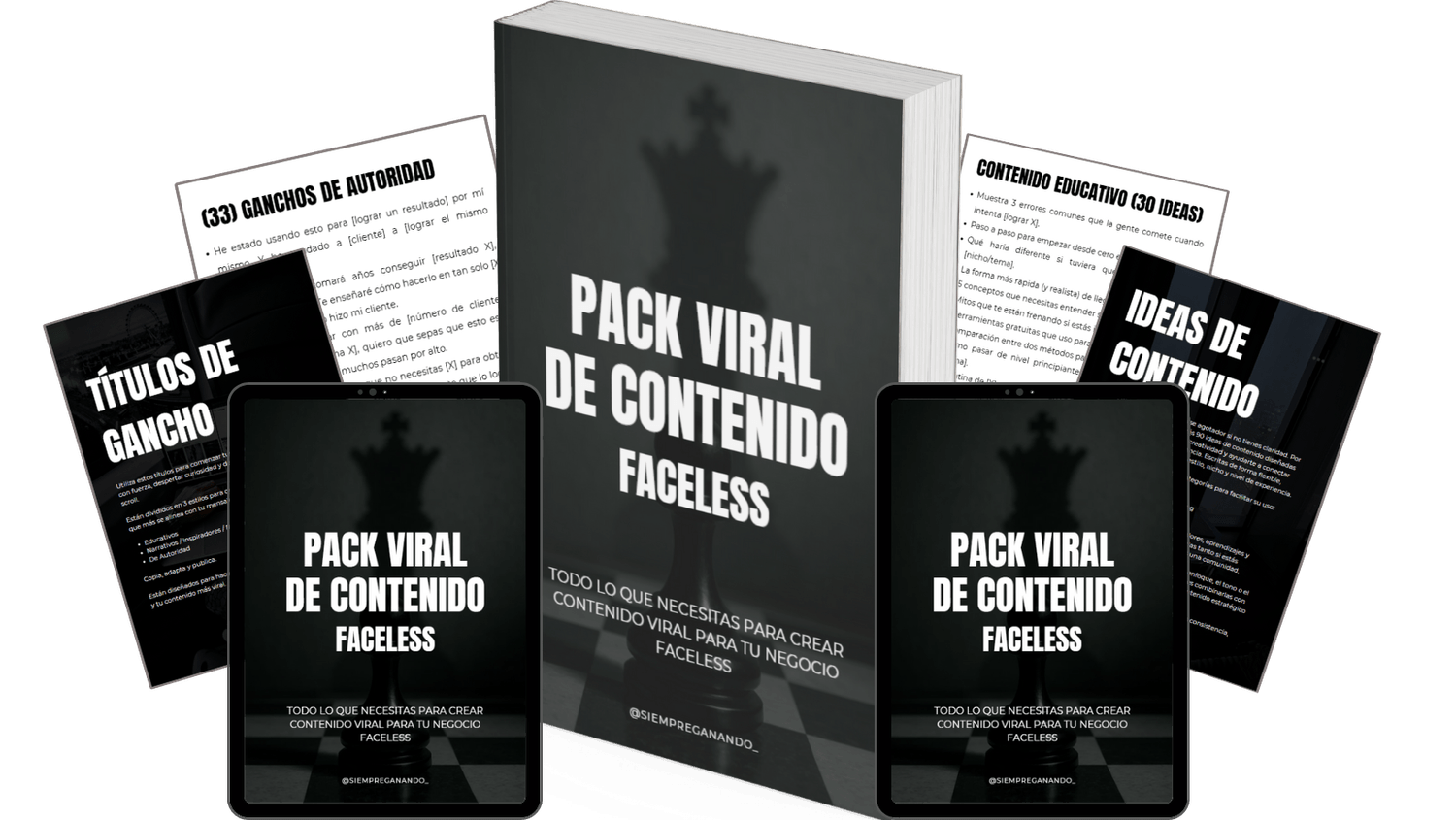 BONUS 2 - Pack Viral de Contenido Faceless