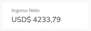 Notificación de transferencia bancaria