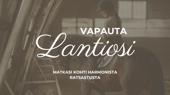 Ratsastajan verkkokurssi kohti liikkuvampaa lantiota ja myötäilevää istuntaa