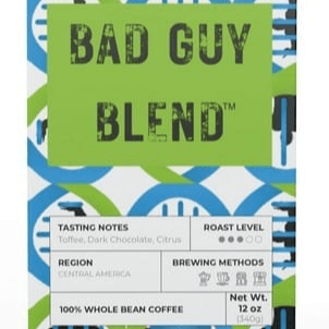 Bad Guy Blend™: Rock Creek Coffee (Medium Roast Ground or Whole Beans)