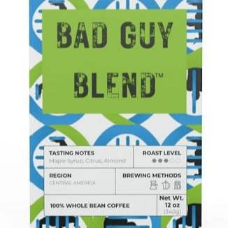 Bad Guy Blend™: Broken Top Coffee (Medium Roast Ground or Whole Beans)