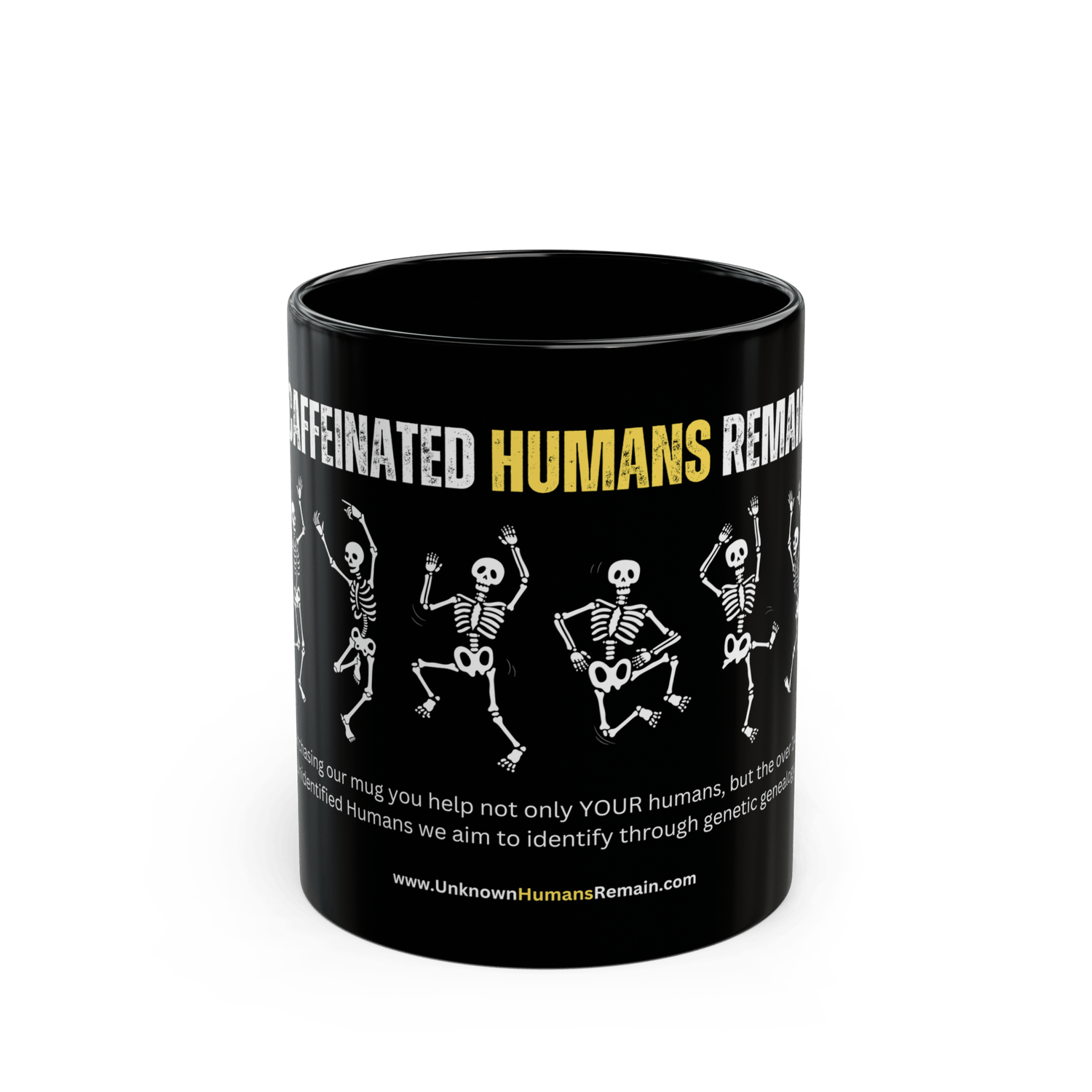 Caffeinated Humans - Black Mug (11 oz, 15 oz)