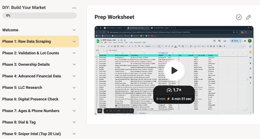 Sniper Lead Mapping System
