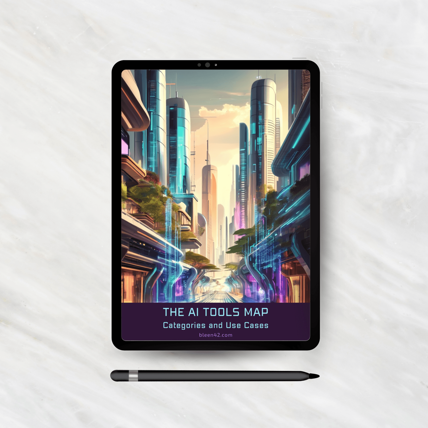 The AI Tools Map Downloadable Mockup