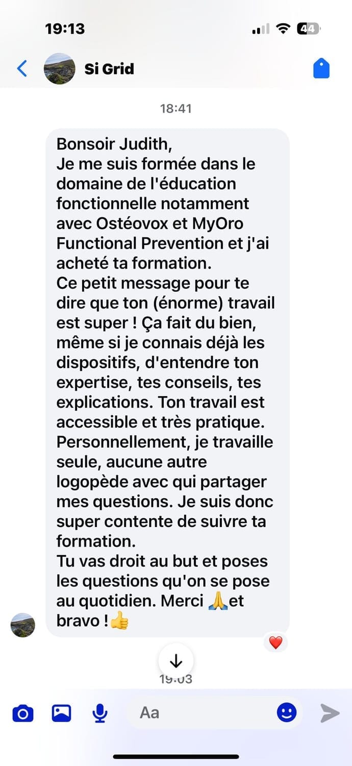 formation myodefi avis