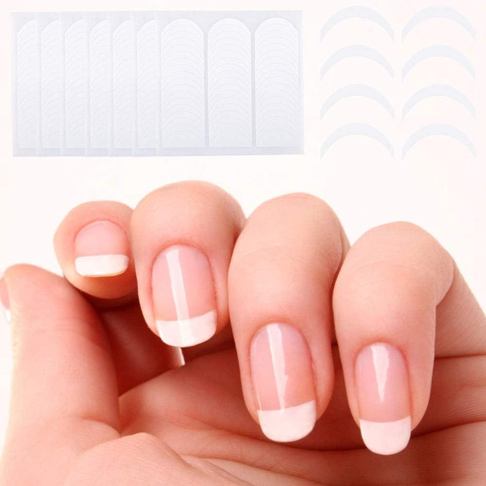 stickers pour french manucure pro différente taille pour application de vernis