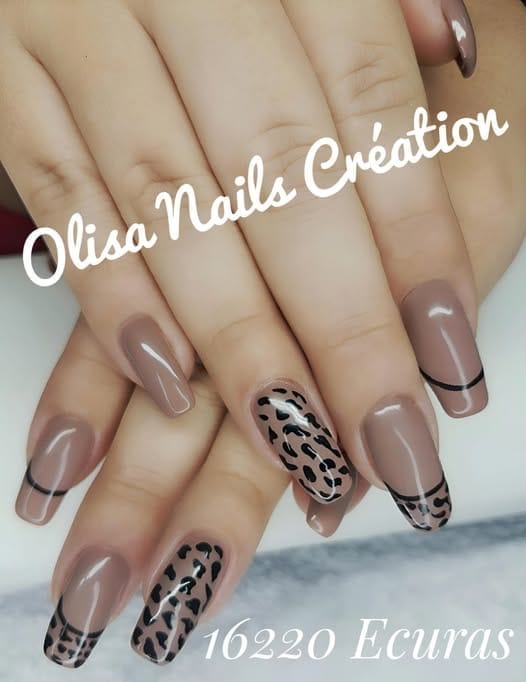 Ongles panthère 