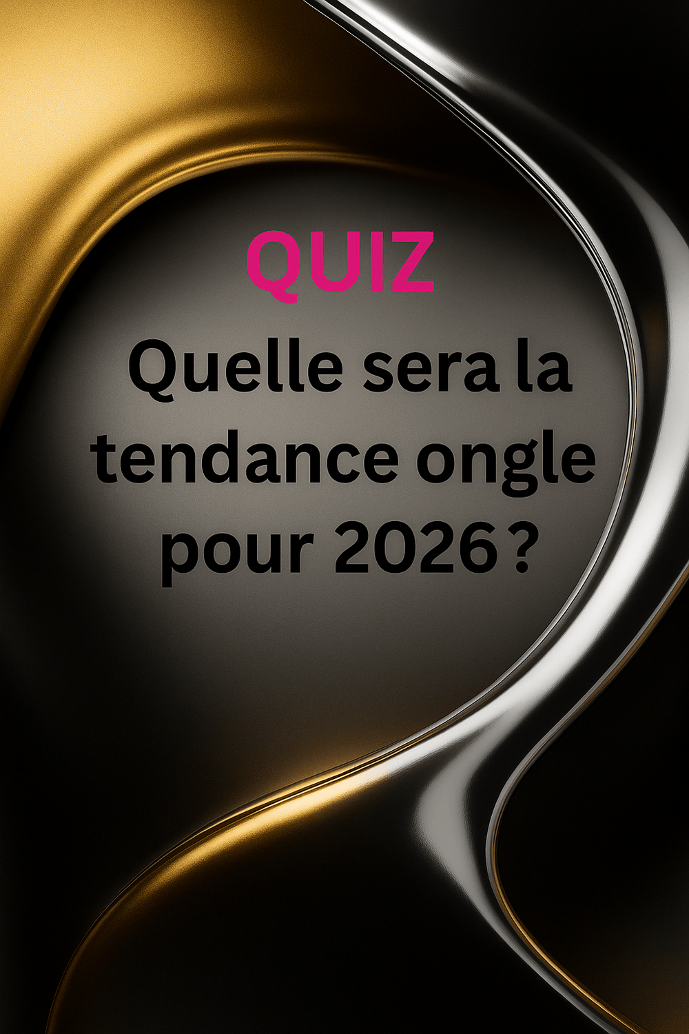 une main avec un nail art d'automne pour un quiz