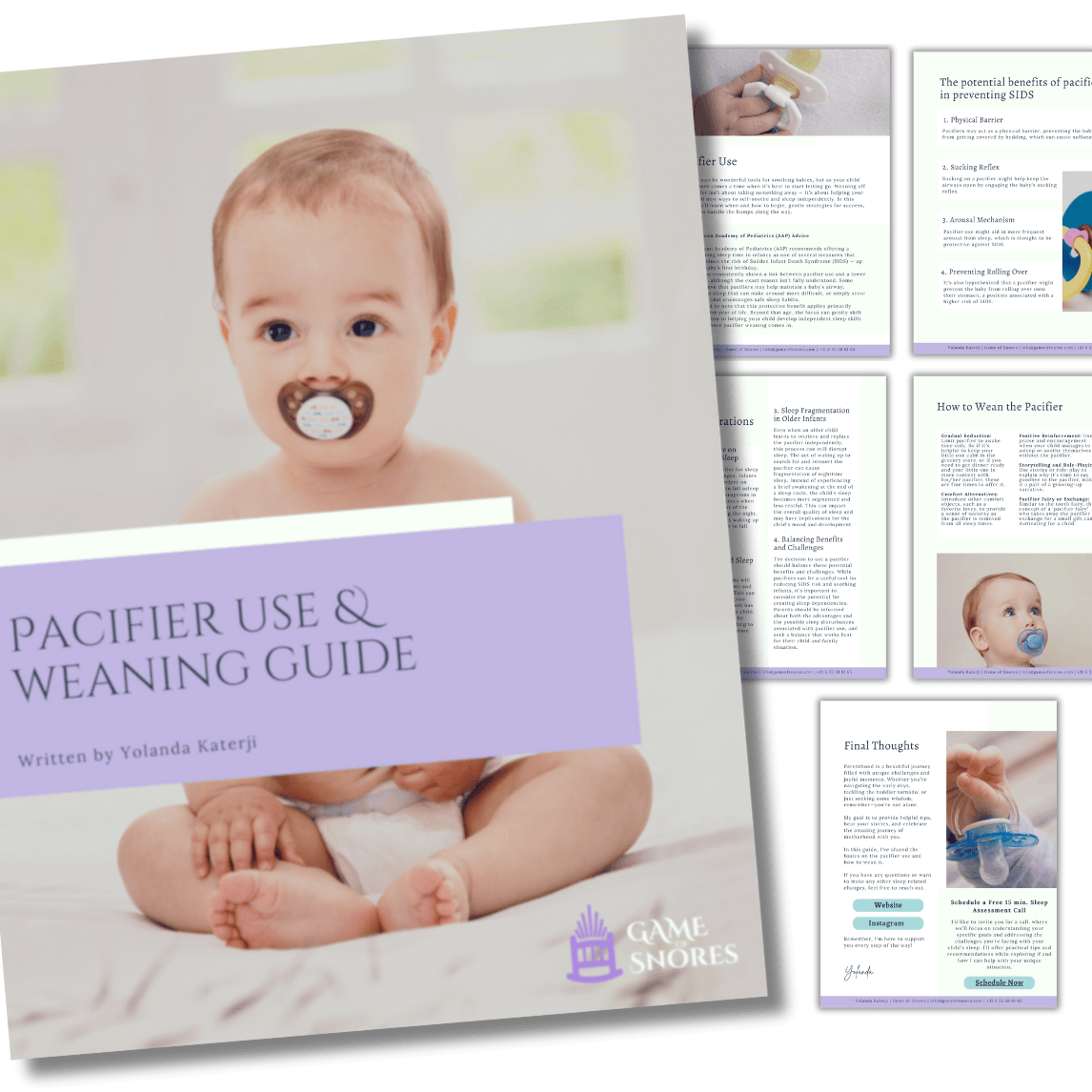 Download our Pacifier Use & Weaning Guide now! 