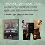Profit from Your Ideas