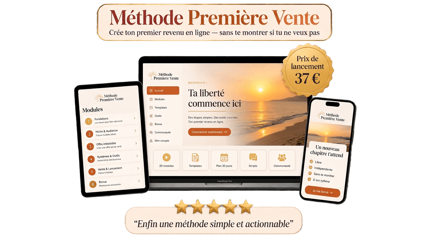 Méthode Première Vente