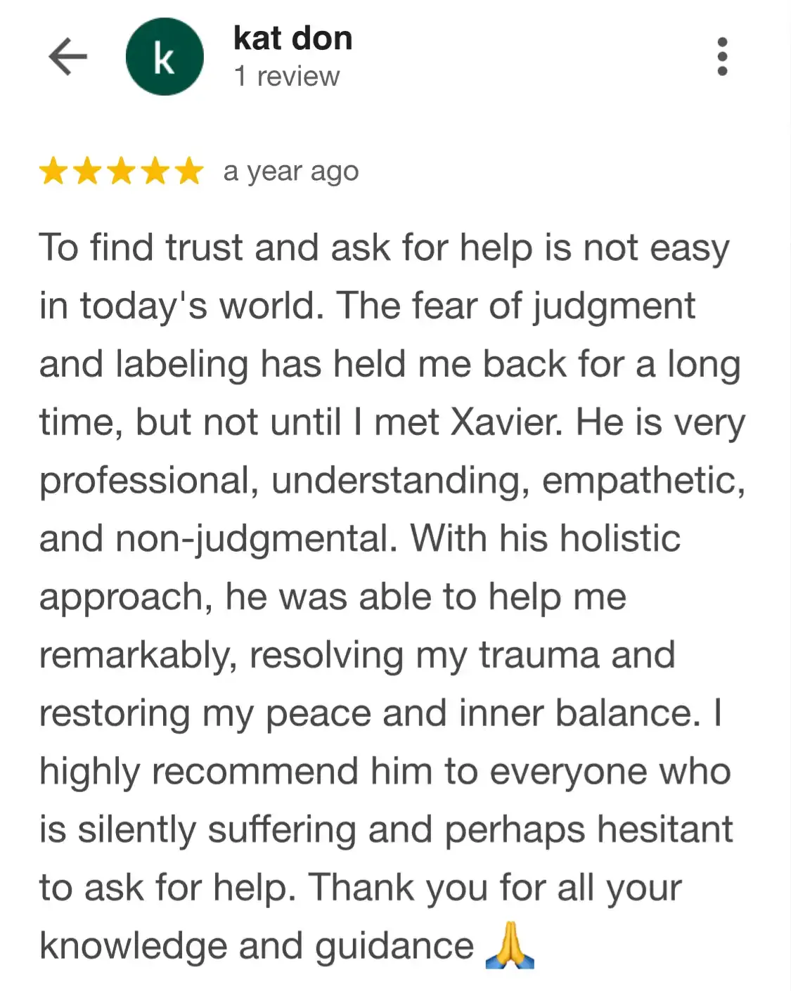 Katrina Review