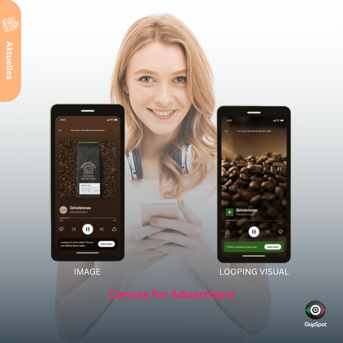 GapSpot Audio Ads auf Spotify