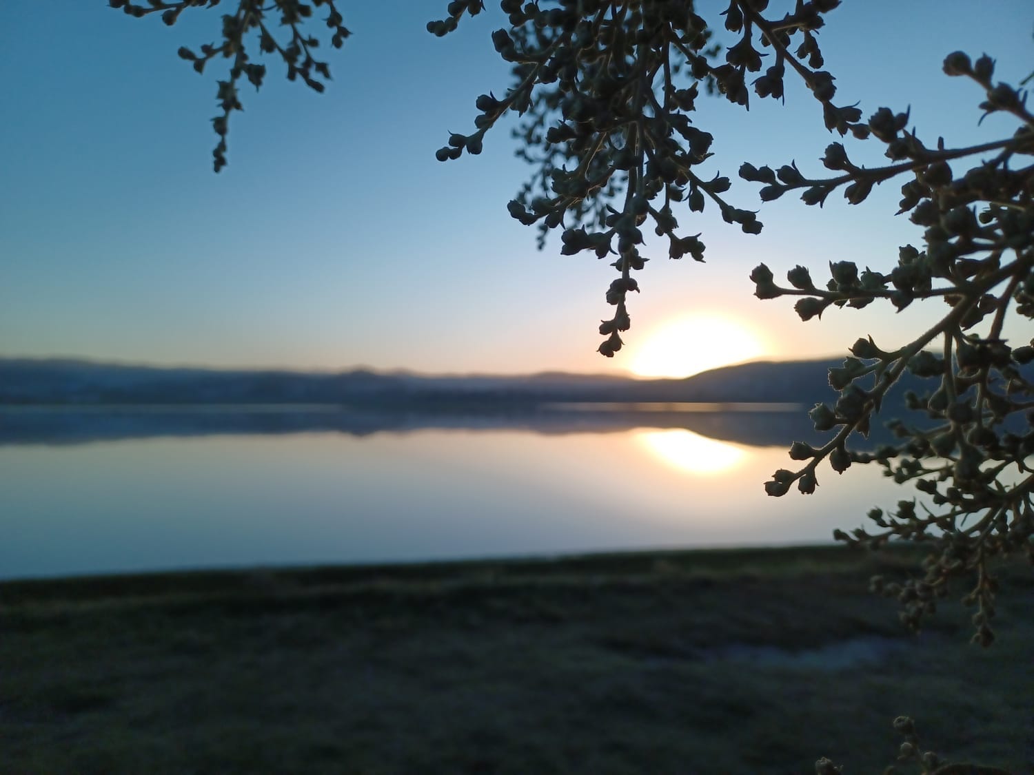 Image of Knysna lagoon at sunrise