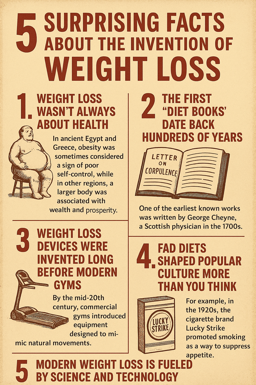 5 Surprizing Facts About the Invention of the Weight Loss