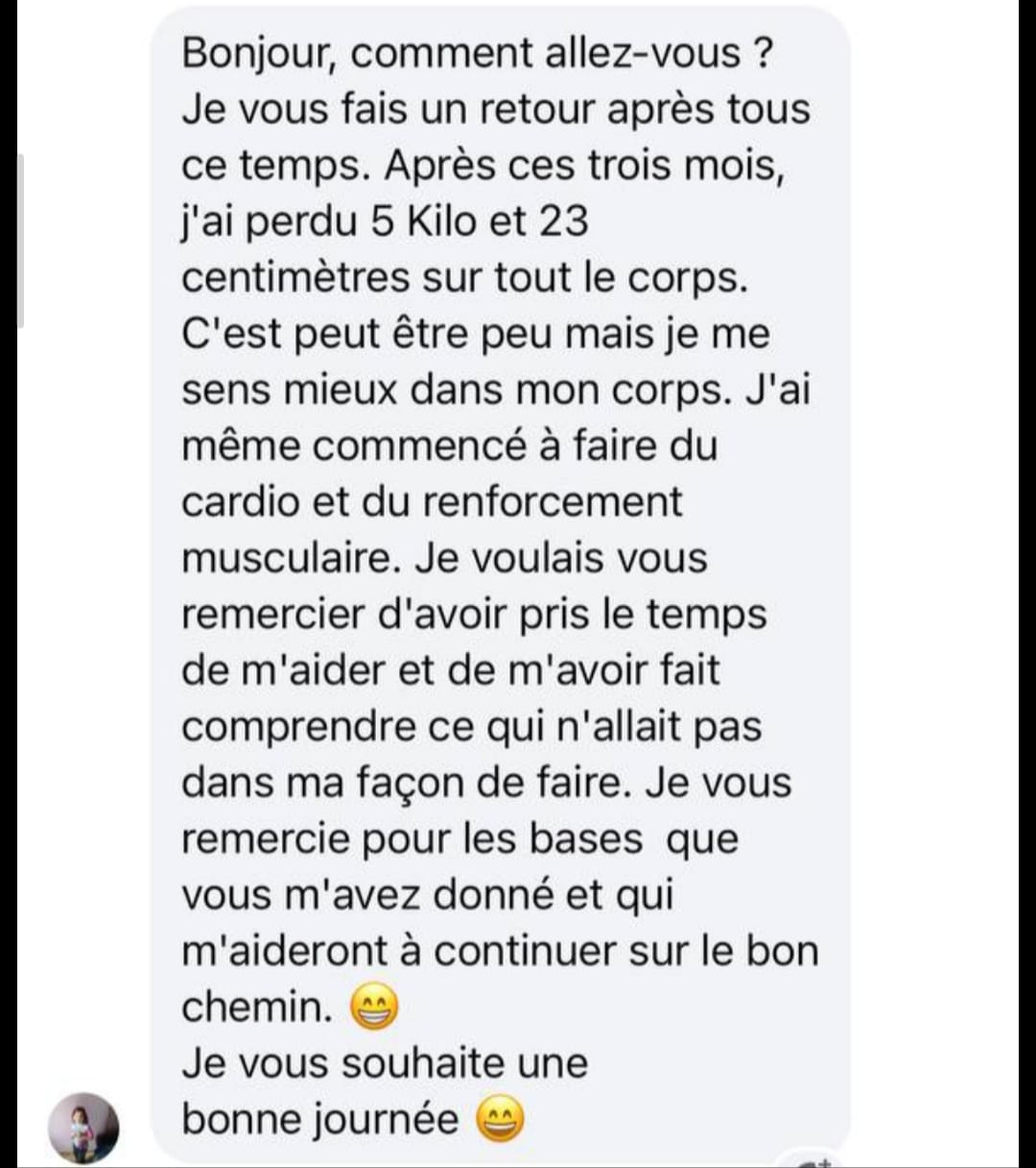 Témoignage patiente