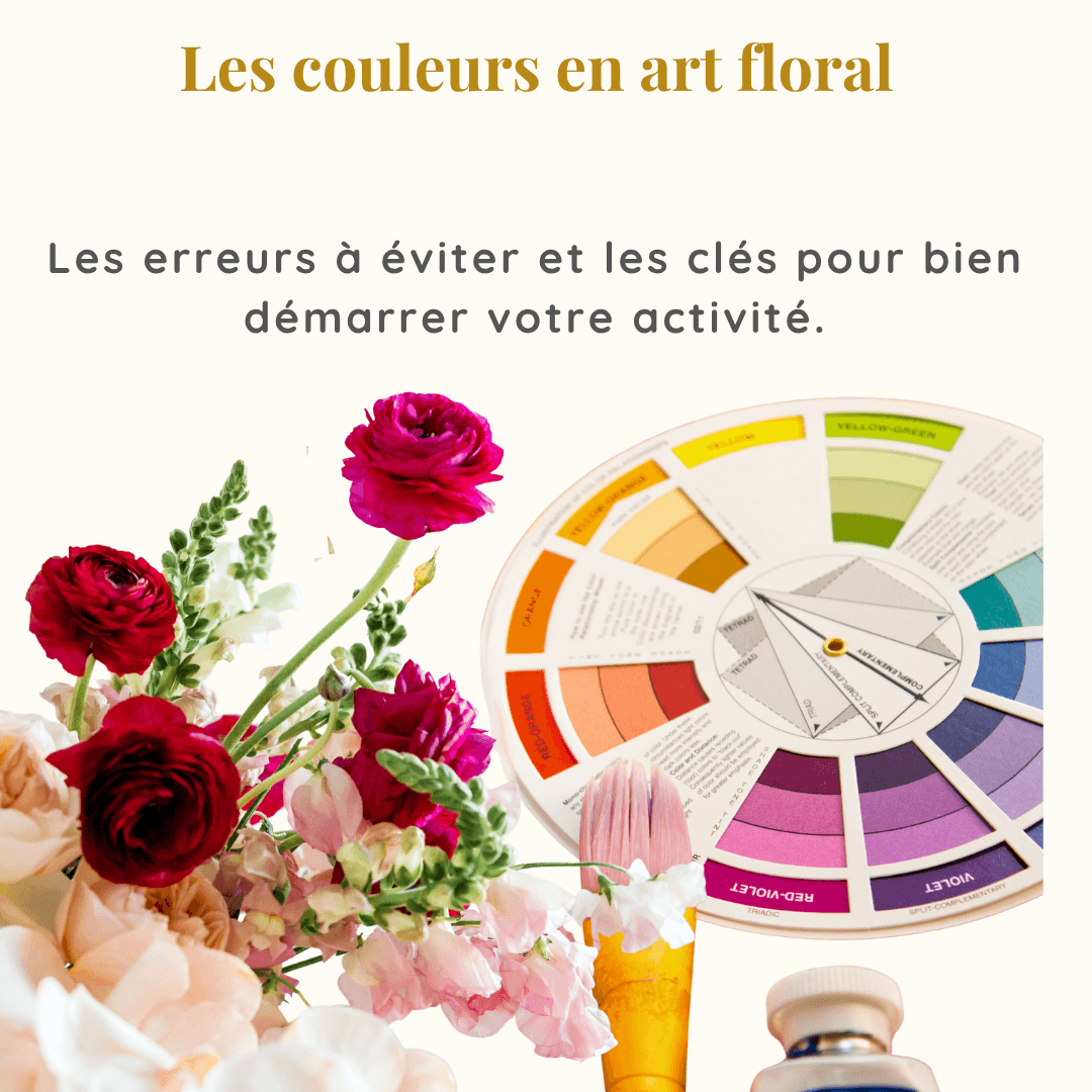 Initiation à la colorimétrie en décoration florale