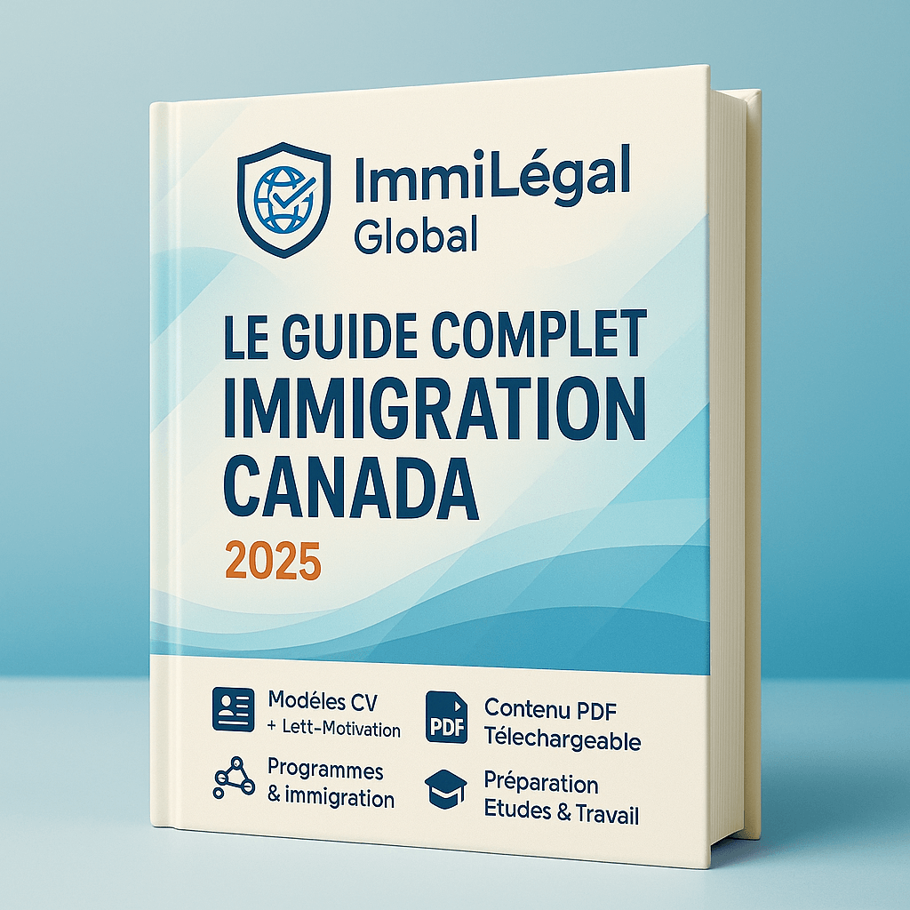 Maquette du Guide Complet Immigration Canada 2025