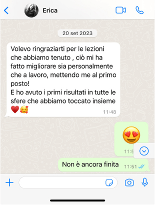 Testimonianza cliente