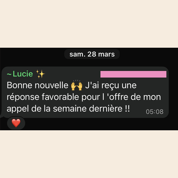Avis client