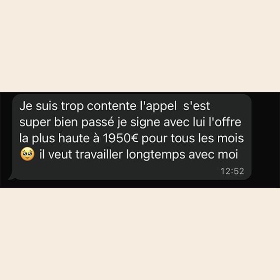 Avis client
