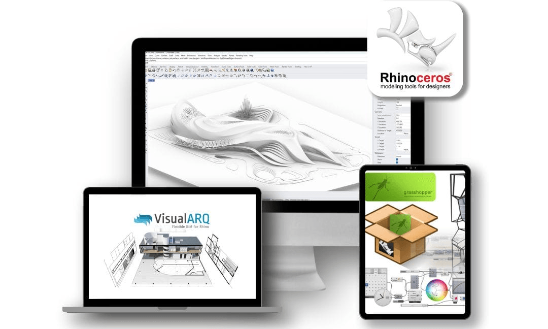 Rhinoceros 3D + VisualARQ + Grasshopper Basics