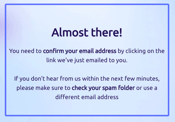 systeme io confirm email address