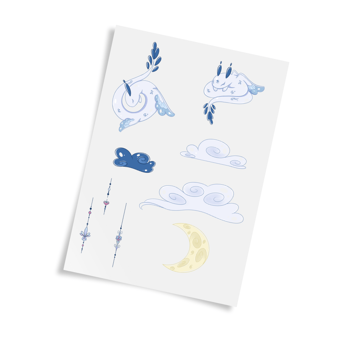 Dragon de rêve - Clipart