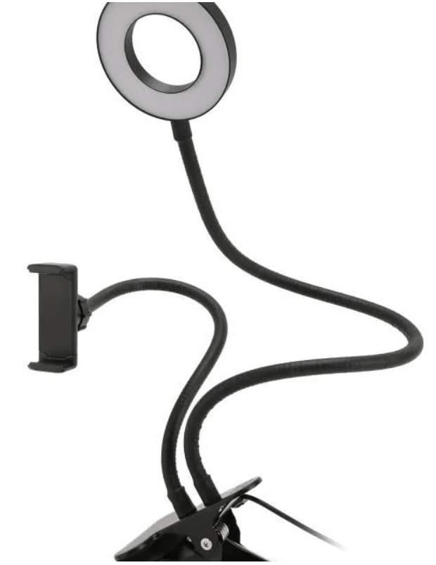 Ring light à pince