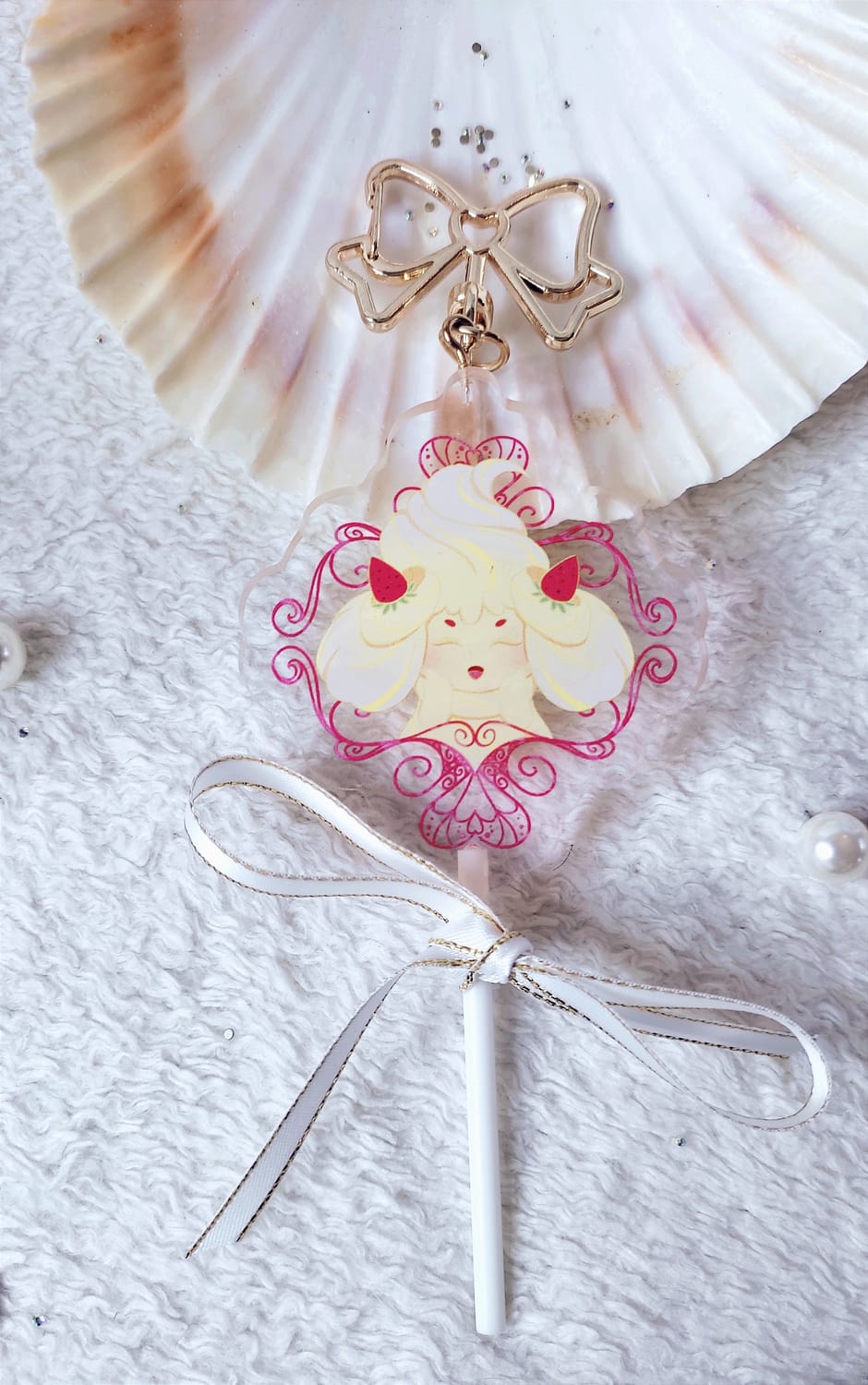 Porte-clés en acrylique charmilly pokémon