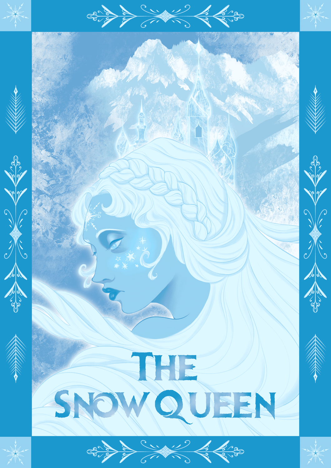Illustration de couverture du live la reine des neiges