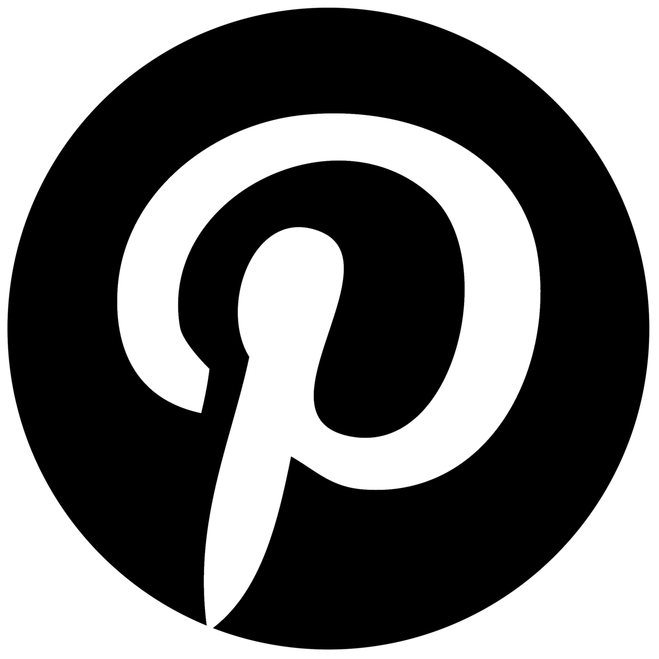 Pinterest Logo leading to Cabinets Unlimited pinterest page