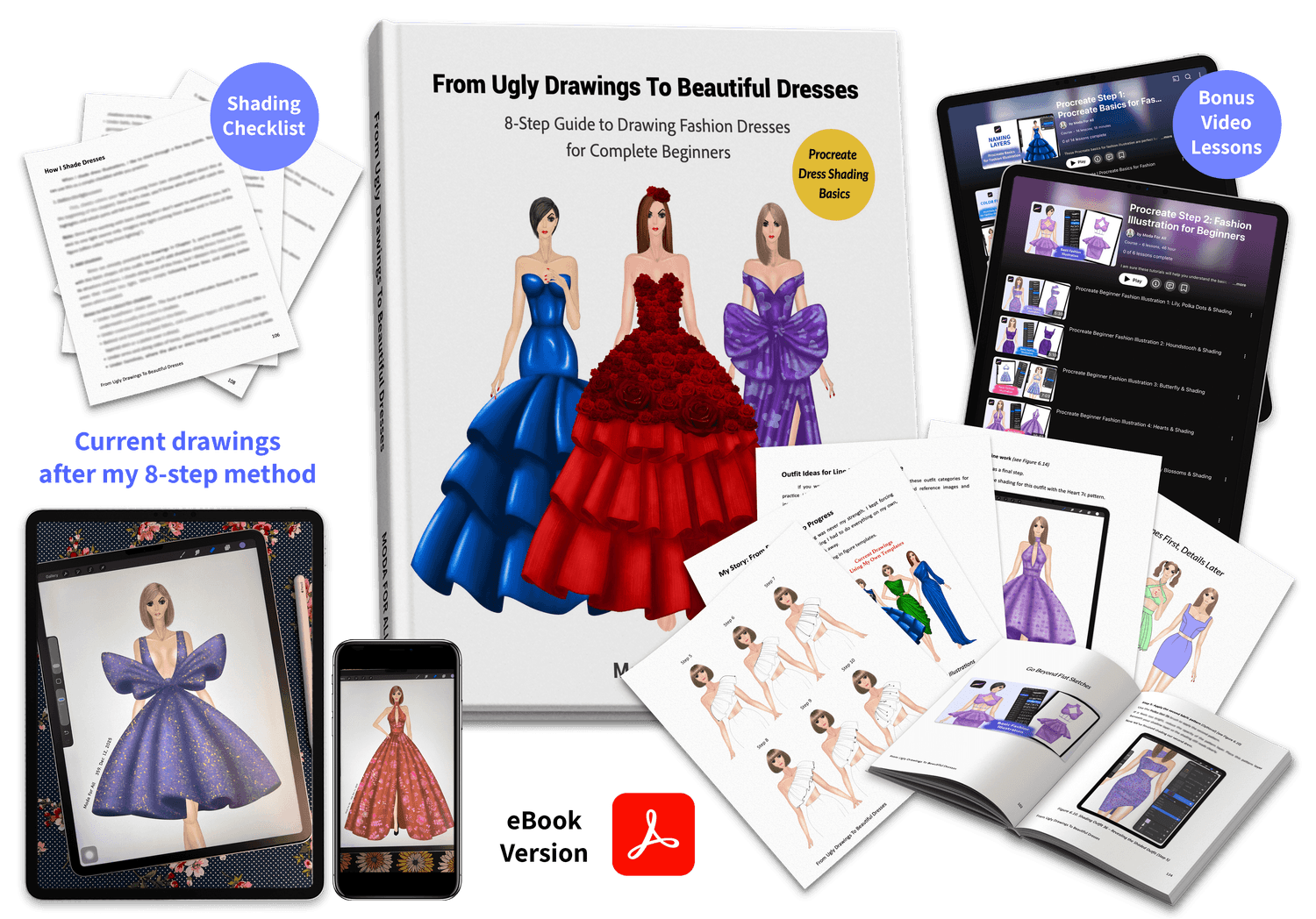 400+ ULTIMATE FIGURE TEMPLATES  MEGA BUNDLE  for Procreate Fashion Illustration
