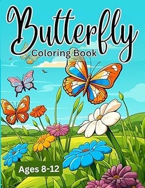 Butterfly Coloring Book for Kids