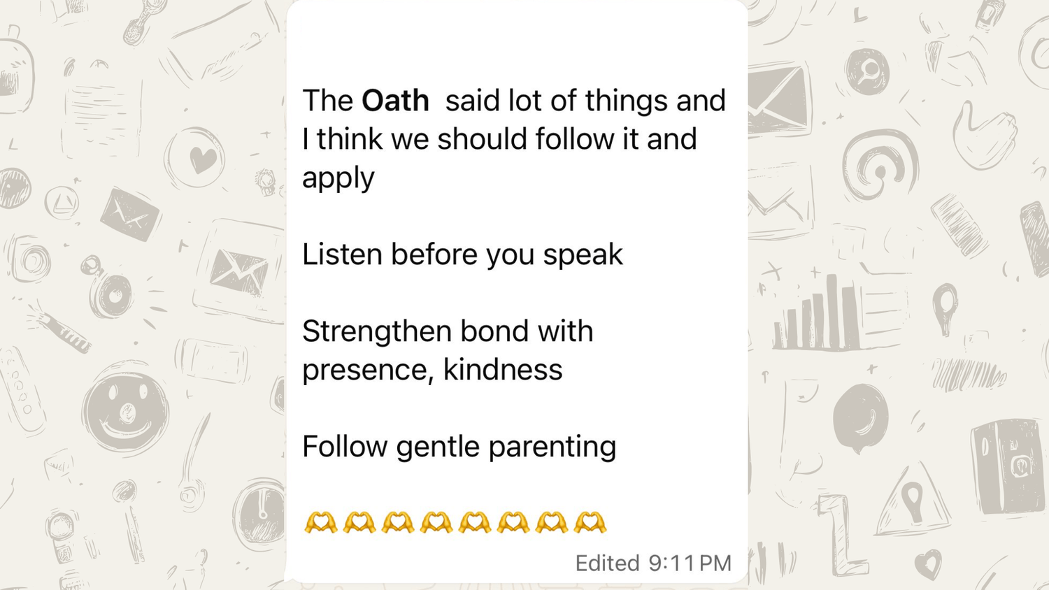 Parent testimonial