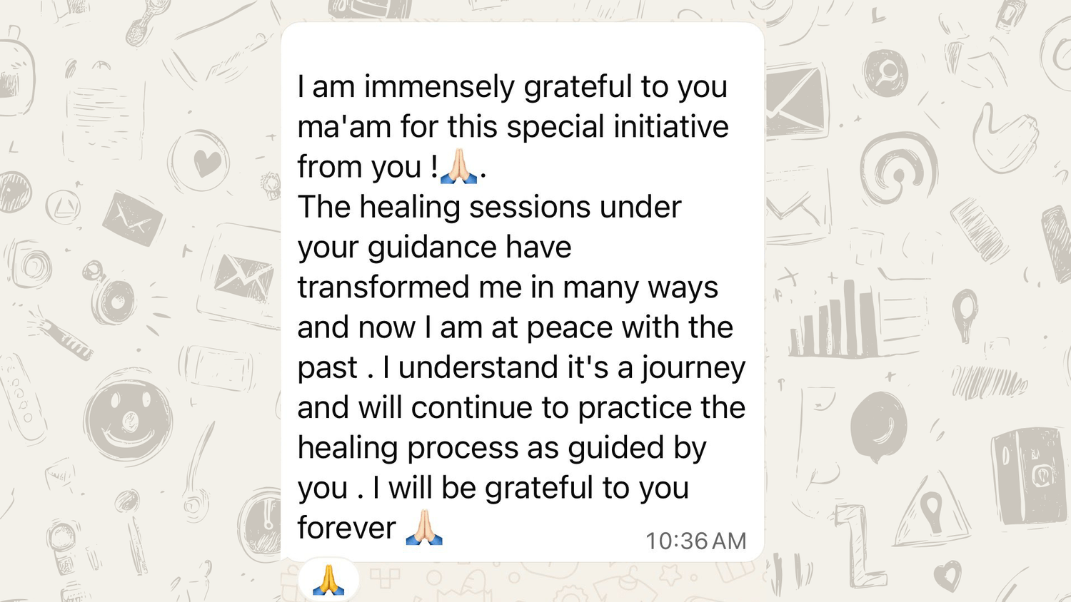 Parent testimonial