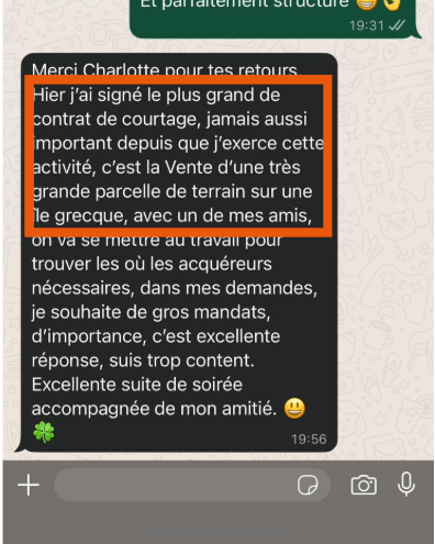 Témoignage Business - François