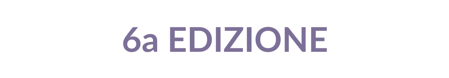 6ª EDIZIONE